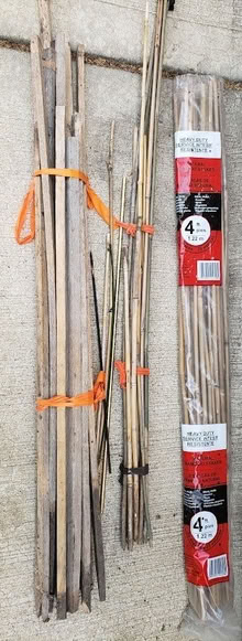 Photo of free garden support stakes (eastside Geneva) #1
