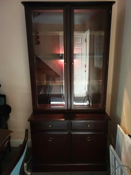 Photo of free Dining table, 6 chairs, dresser (Belmont SM2) #3