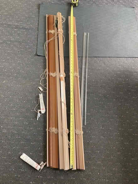 Photo of free Gold metal venician blinds (Ecclesfield S35) #2
