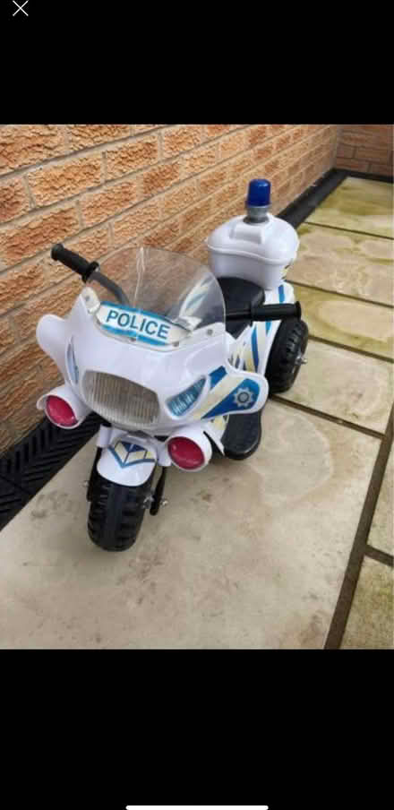 Photo of free Toddler police motorbike (Lower Penwortham PR1) #1