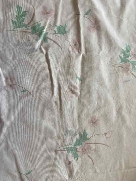Photo of free White curtains with floral design (Bridgnorth WV15) #1