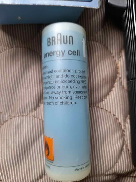 Photo of free Braun Hair Tongs + New Unused Cell (Newtown, Exeter) #1