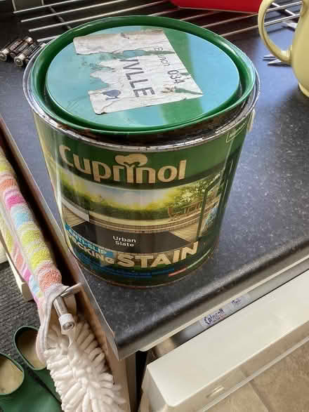 Photo of free Decking stain (Waterlooville PO8) #1