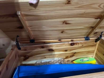 Photo of free Wooden storage box (North Tonbridge TN10) #3
