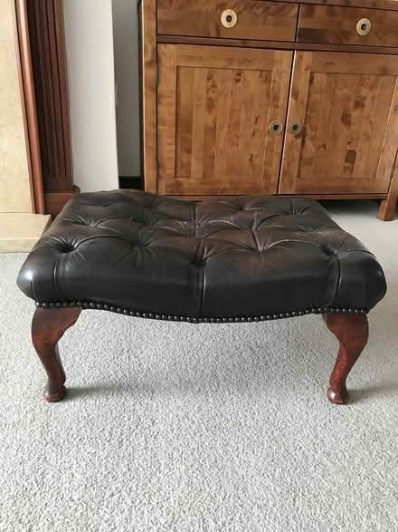 Photo of free Leather foot stool (NE29 North Shields) #1