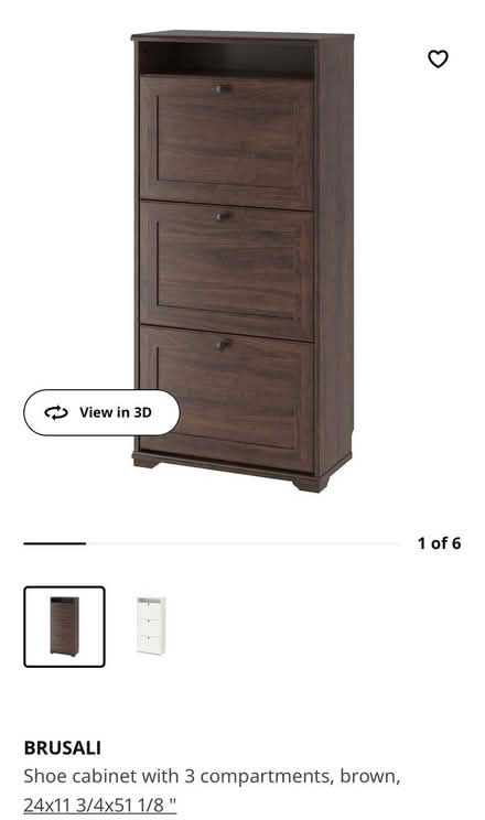 Photo of free Entryway Shoe Cabinet (Mountain View) #2