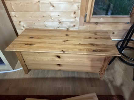 Photo of free Wooden storage box (North Tonbridge TN10) #1