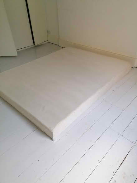 Photo of free Queen size bed frame (Belsize Park) #2