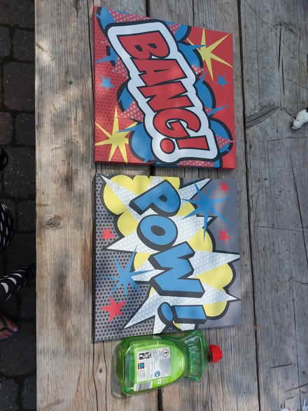 Photo of free Superhero canvas (Maidstone, ME15) #1