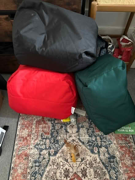 Photo of free Bean bags with foot rest (Turnpike Lane, N8) #4