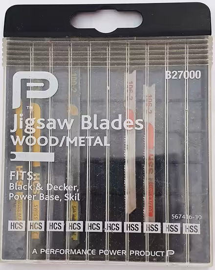 Photo of free Jigsaw blades (fit Black & Decker) (Fetcham / Bookham) #2
