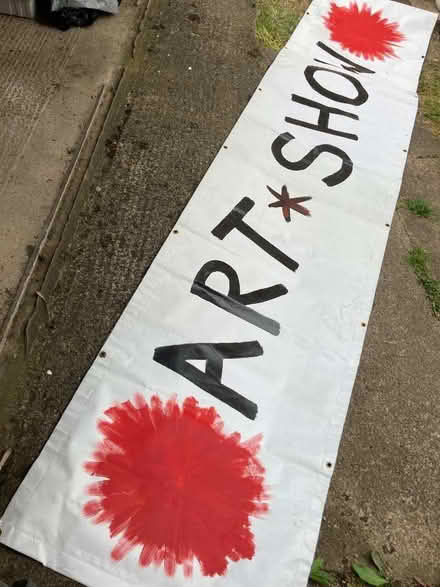 Photo of free Art show banner (Moortown LS17) #1