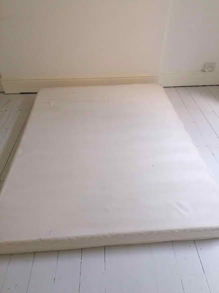 Photo of free Queen size bed frame (Belsize Park) #1