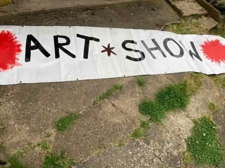 Photo of free Art show banner (Moortown LS17) #2