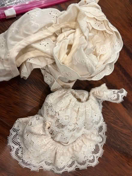 Photo of free Eyelet and lace trim (97 Van Buren Ave Teaneck NJ) #1