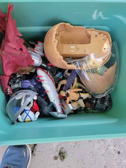 Photo of free Box of random action figures (North Boulder) #1