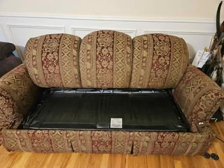 Photo of free Hide a bed Couch & recliner (Between Woodstock/Roswell) #2