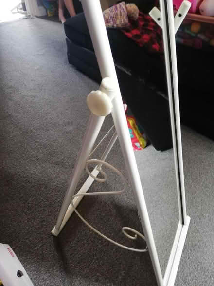 Photo of free Freestanding White Mirror (Southey Green S5) #3