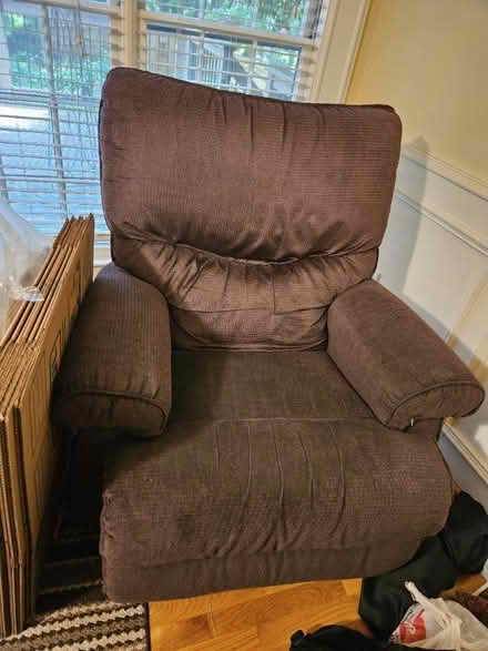 Photo of free Hide a bed Couch & recliner (Between Woodstock/Roswell) #1