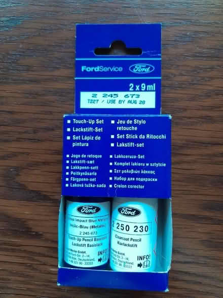 Photo of free Ford Touch-up paint set (Burbage) #1