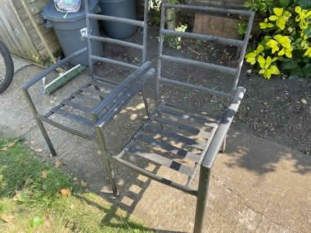 Photo of free 2x garden chair frames (CT6) #1