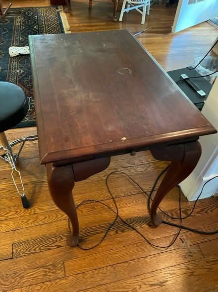 Photo of free Wood side tables, pair (Roland park/Evergreen) #4