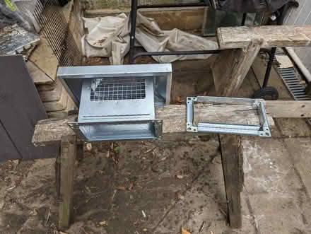 Photo of free Galvanized vent cover new (Streatham Common SW16) #1