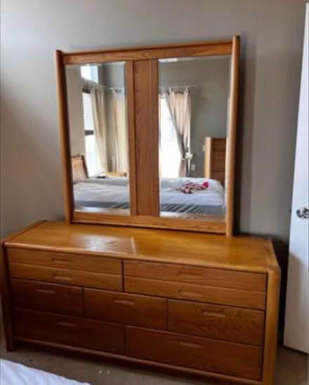 Photo of free Mirrored chest of drawers (Just north of Ontario airport) #1