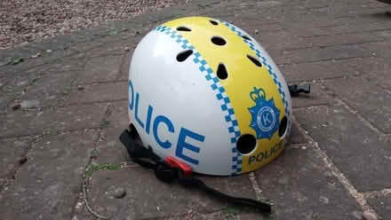 Photo of free Kiddimoto kids police bike helmet (Coventry Tile Hill CV4) #1