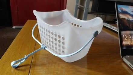 Photo of free hanging peg basket, good condition, just mot being used (Lakenham NR1) #1