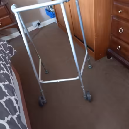 Photo of free Adjustable walking frame. (Welwyn Garden City AL8) #1