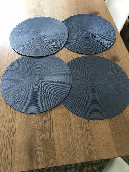 Photo of free 4 dark blue place mats (Cholsey, OX10) #2
