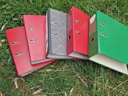 Photo of free Lever arch files A4 (Cambridge CB1 (coleridge)) #1