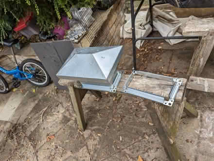 Photo of free Galvanized vent cover new (Streatham Common SW16) #2