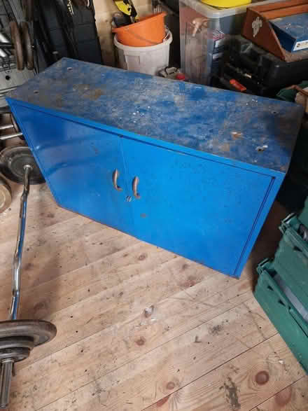 Photo of free Metal storage cabinet (Boreham CM3) #1