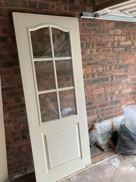 Photo of free Glass and wood door (Penrith CA11) #1