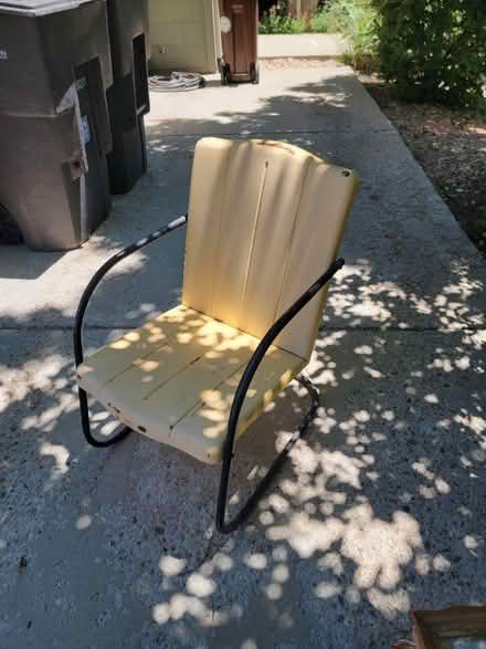 Photo of free Old School porch chair (North Boulder) #1