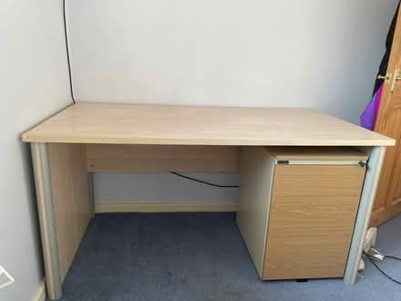Photo of free Desk/table & pedestal (Oxford OX2) #1