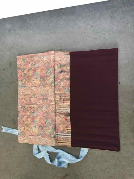 Photo of free knitting needle case including some knitting needles (Halton LS15) #1