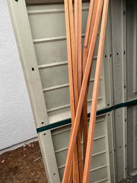 Photo of free Redwood 1x1 wood (Vintage Hills, Pleasanton) #1
