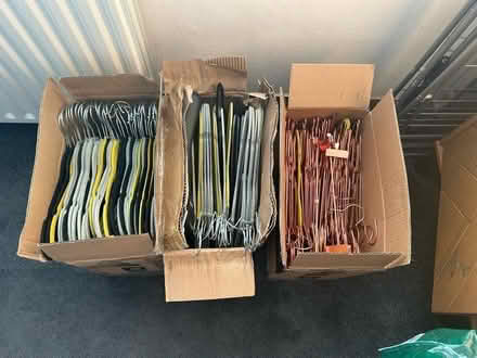 Photo of free lots of clothes hangers (Lancing) #1