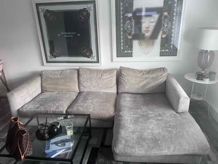 Photo of free Grey sofa (SE25) #1