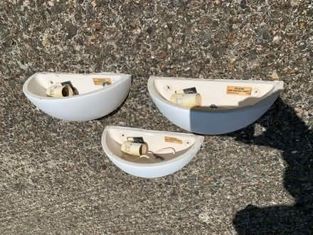 Photo of free Plaster uplighters (Lexden, CO3) #2
