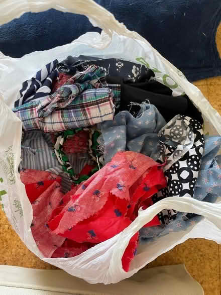 Photo of free Bag of fabrics (Bletchingdon OX5) #1