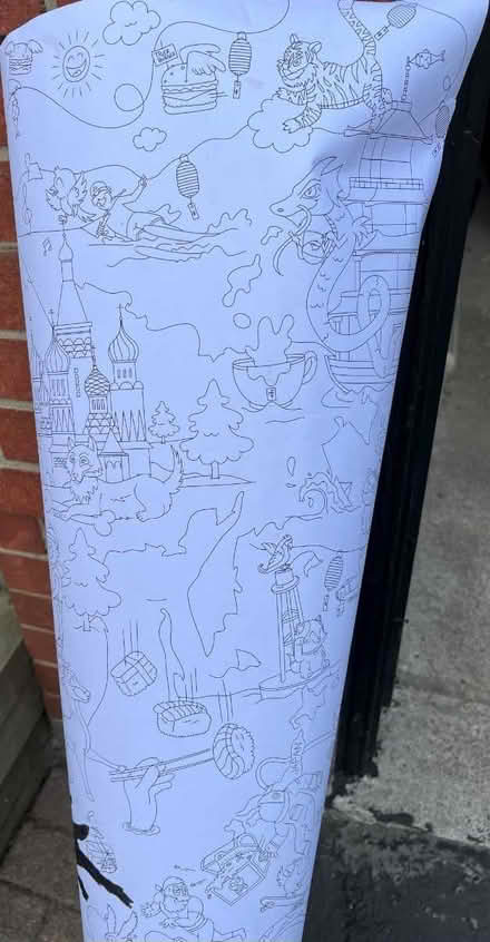 Photo of free Large Kids Colouring Sheet (Erin Mills Pkwy & 403) #1