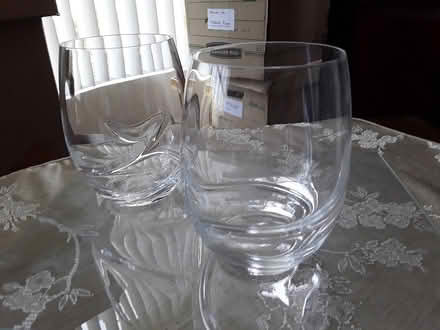 Photo of free 2 Stemless Wine Glasses, 17 oz (Wynford) #1