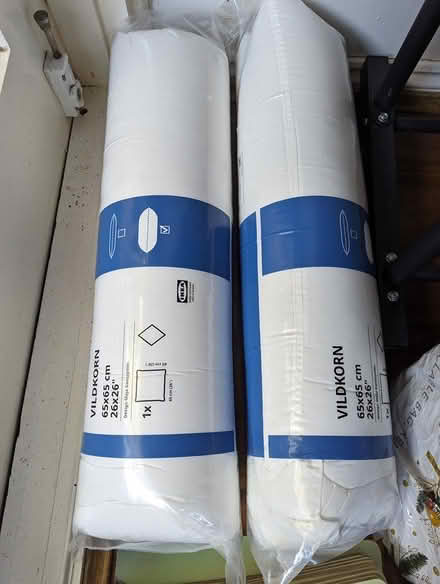 Photo of free 2 x brand new cushion inserts.IKEA (Cammeray) #1