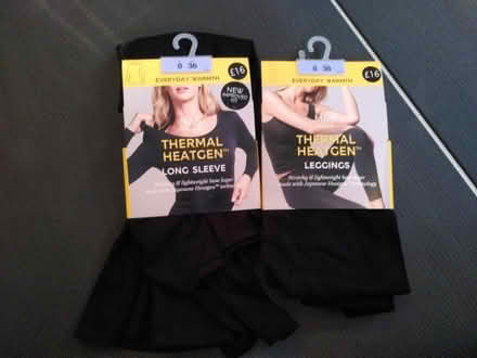 Photo of free Thermal leggings and long-sleeve top, woman's size 8, unworn (Dean EH4) #1