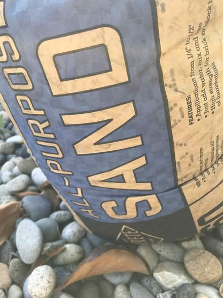 Photo of free Four 60-pound bags of sand (Santa Clara) #2