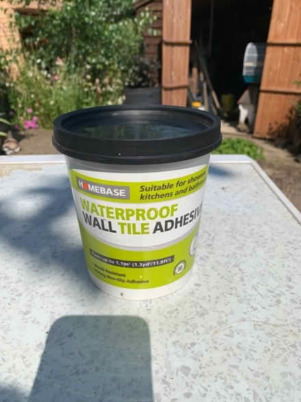 Photo of free Tile adhesive (Lexden, CO3) #1